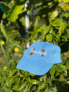 Sky Blue Sunflower Dad Hat