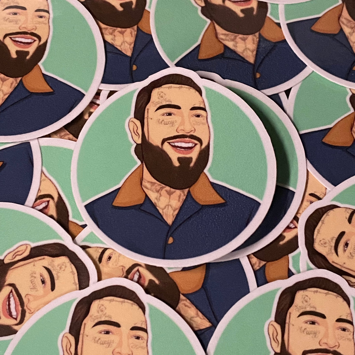 Post Malone Sticker Pack – Headed Apparel
