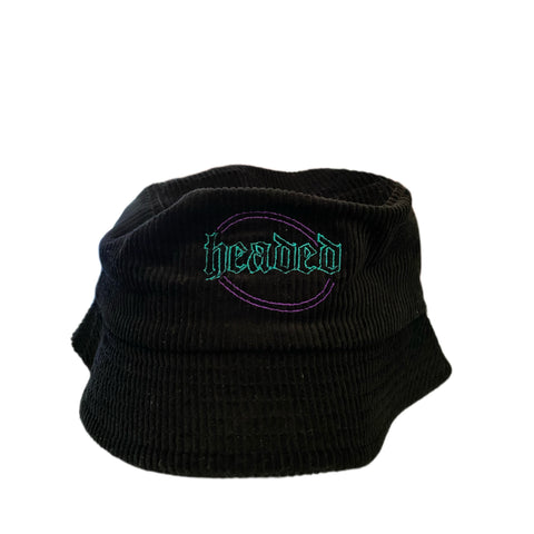 Neon Corduroy Bucket Hat
