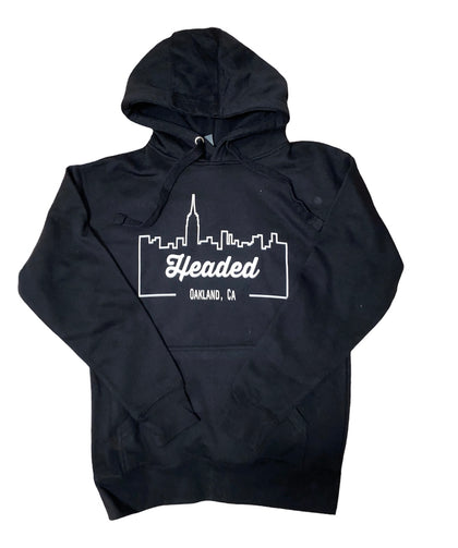 Black Skyline Hoodie